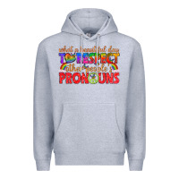 Heather Grey what a beautiful day to respect other peoples pron Premium Hoodie - texasbilliewilder
