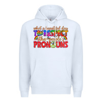 White what a beautiful day to respect other peoples pron Premium Hoodie - texasbilliewilder