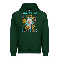 Forest Green adulthing is some bullshit with sanflowers and gamstone  tbw Urban Hoodie - texasbilliewilder