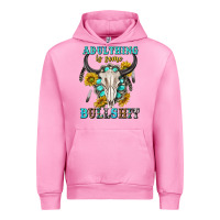 Fuchsia Pink adulthing is some bullshit with sanflowers and gamstone  tbw Urban Hoodie - texasbilliewilder