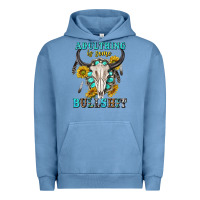 Pigment Pebble Blue adulthing is some bullshit with sanflowers and gamstone  tbw Urban Hoodie - texasbilliewilder