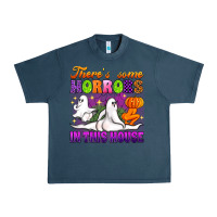 Midnight Navy theres some horrors in this house Urban Heavy Tee - Artiststas