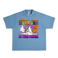 Pebble Blue theres some horrors in this house Urban Heavy Tee - Artiststas