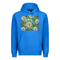 True Royal Daisy leopard Premium Hoodie - RanaPortraitStore