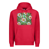 Cardinal Daisy leopard Premium Hoodie - RanaPortraitStore
