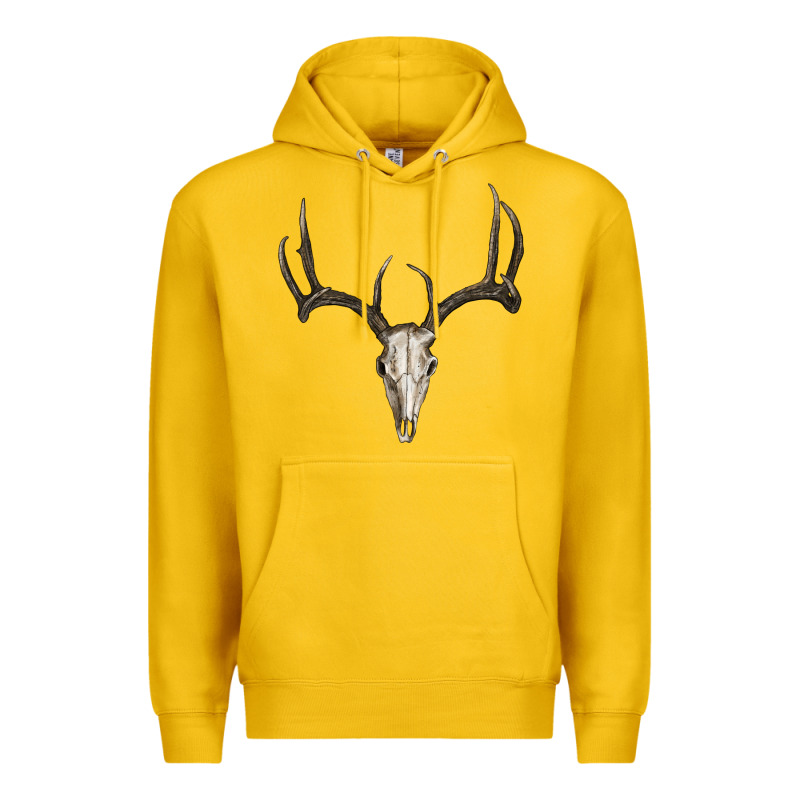 Deer Skull Premium Hoodie by RanaPortraitStore | Teevron