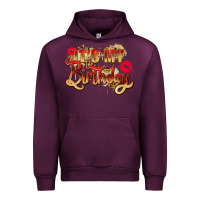 Mauve Wine it's my birthday Urban Hoodie - Zillion Design Studio