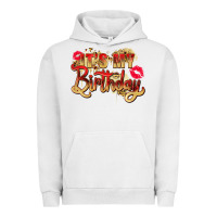 Pigment Lunar Rock it's my birthday Urban Hoodie - Zillion Design Studio