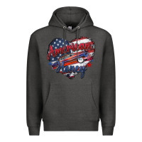 Charcoal Heather American honey Premium Hoodie - Zillion Design Studio