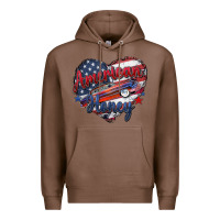 Chestnut American honey Premium Hoodie - Zillion Design Studio