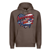 Coffee American honey Premium Hoodie - Zillion Design Studio