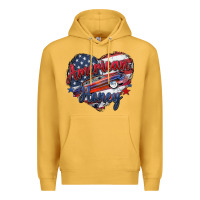 Mustard American honey Premium Hoodie - Zillion Design Studio