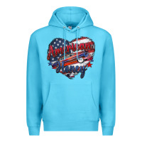 Ocean Blue American honey Premium Hoodie - Zillion Design Studio