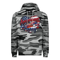 Slate Camo American honey Premium Hoodie - Zillion Design Studio
