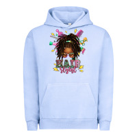 Pigment Grape Ice afro locs hair stylist messy bun tbw Urban Hoodie - texasbilliewilder