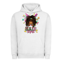 Pigment Lunar Rock afro locs hair stylist messy bun tbw Urban Hoodie - texasbilliewilder