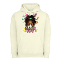 Pigment Pistachio afro locs hair stylist messy bun tbw Urban Hoodie - texasbilliewilder