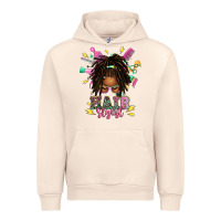 Sandshell afro locs hair stylist messy bun tbw Urban Hoodie - texasbilliewilder