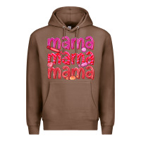 Chestnut mama mama mama valentines day Premium Hoodie - texasbilliewilder