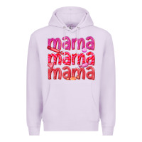 Lilac mama mama mama valentines day Premium Hoodie - texasbilliewilder