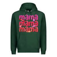 Sports Green mama mama mama valentines day Premium Hoodie - texasbilliewilder