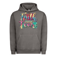 Pigment Tornado faith over fear Urban Hoodie - Zillion Design Studio