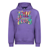 Tulip faith over fear Urban Hoodie - Zillion Design Studio