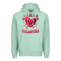 Seafoam mamas valentine with cute heart Premium Hoodie - texasbilliewilder