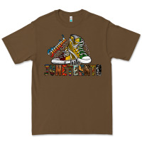 Cacao steppin into juneteenth Premium Tee - SublimationCraftShop