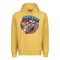 Antique Gold American babe Premium Hoodie - Zillion Design Studio