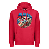 Cardinal American babe Premium Hoodie - Zillion Design Studio