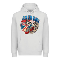 Dove Grey American babe Premium Hoodie - Zillion Design Studio