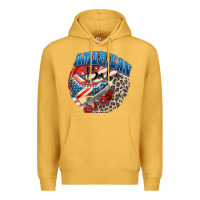 Mustard American babe Premium Hoodie - Zillion Design Studio