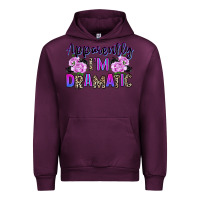 Mauve Wine apparently im dramatic Urban Hoodie - texasbilliewilder