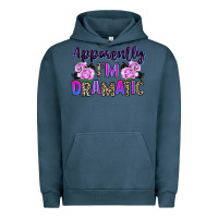 Pigment Midnight Navy apparently im dramatic Urban Hoodie - texasbilliewilder