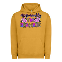 Pigment Peanut Butter apparently im dramatic Urban Hoodie - texasbilliewilder