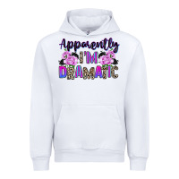 White apparently im dramatic Urban Hoodie - texasbilliewilder