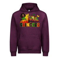 Mauve Wine black princess Urban Hoodie - Zillion Design Studio