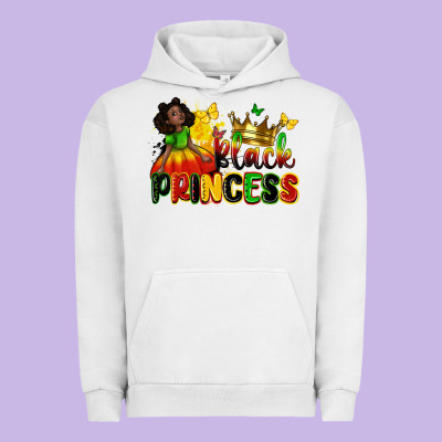 Black Princess Urban Hoodie Designed By Zillion Design Studio