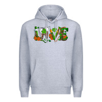 Heather Grey Dental Love St. Patricks Day Premium Hoodie - RanaPortraitStore