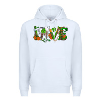 White Dental Love St. Patricks Day Premium Hoodie - RanaPortraitStore