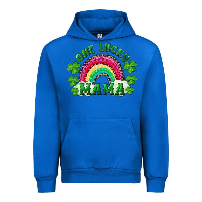 St Patrick's Day One Lucky Mama Urban Hoodie by RanaPortraitStore | Teevron