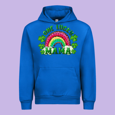 Urban Hoodie st patrick's day one lucky mama