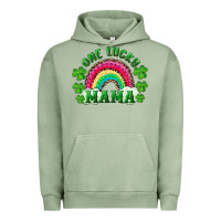 Pigment Oil Green st patrick's day one lucky mama Urban Hoodie - RanaPortraitStore