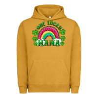 Pigment Peanut Butter st patrick's day one lucky mama Urban Hoodie - RanaPortraitStore