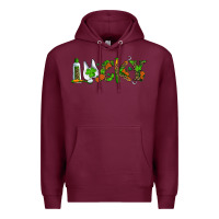 Burgundy Dental Love St. Patricks Day Premium Hoodie - RanaPortraitStore