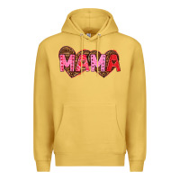 Antique Gold mama valentines day Premium Hoodie - texasbilliewilder