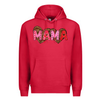 Cardinal mama valentines day Premium Hoodie - texasbilliewilder