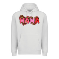 Dove Grey mama valentines day Premium Hoodie - texasbilliewilder