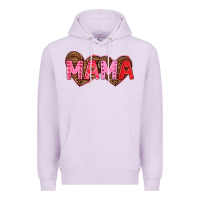 Lilac mama valentines day Premium Hoodie - texasbilliewilder
